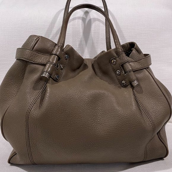Banana Republic Handbags - Banana Republic Nutmeg Brown Pebbled Leather Bag